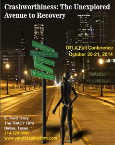 OTLA 2014 - Crashworthiness: The Unexplored Avenue to Recovery