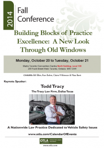 OTLA 2014 Keynote Speaker E. Todd Tracy