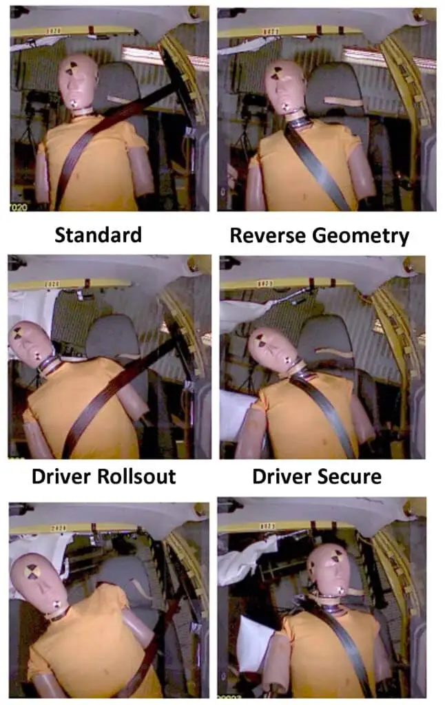 Reverse Geometry vs Regular Restrain System The Tracy Law Firm